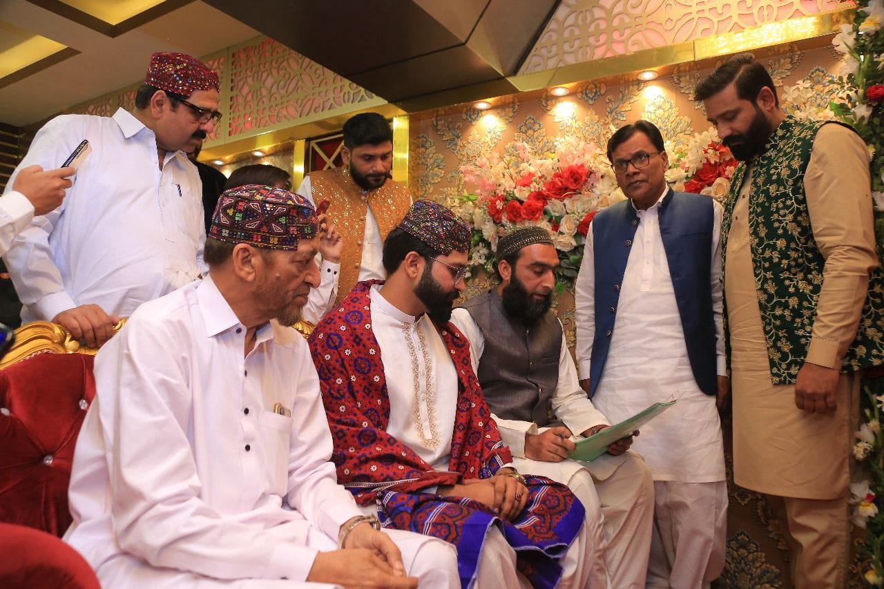Traditional Karachi Banquet Stage Nikah