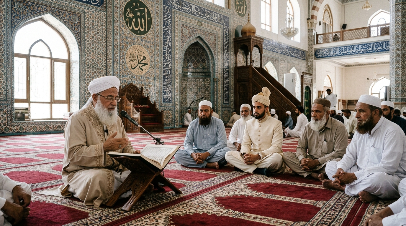 Sunnah Masjid Prayer Hall Nikah Ceremony
